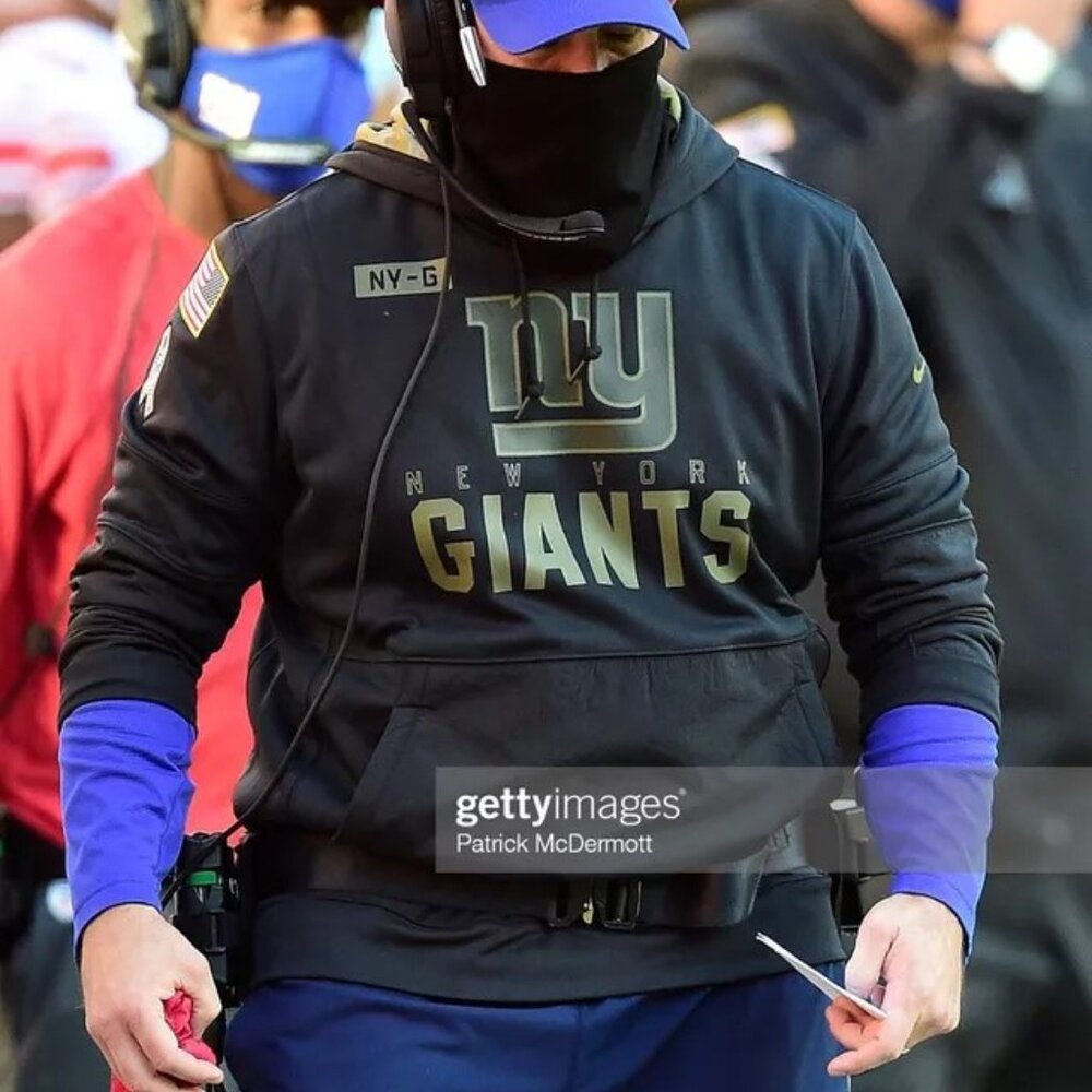 Nike New York Giants Salute To Service Black Sideline Hoodie Women's Size Small